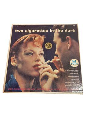 Vtg Jay Stevens "Two Cigarettes in the Dark" Vinyl Record Jazz Instrum 1957